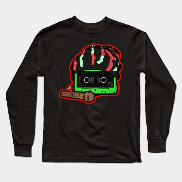 Cassette Long Sleeve T-Shirt by more juice records